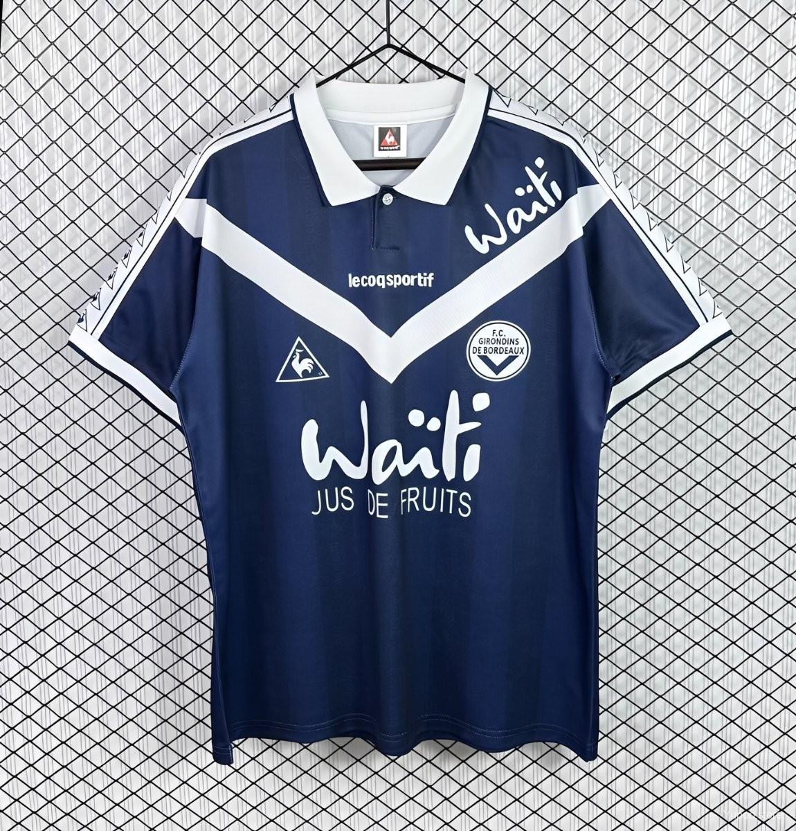 Camiseta de fútbol Bordeaux 1996/97 LOCAL MANGA CORTA VERSION FAN